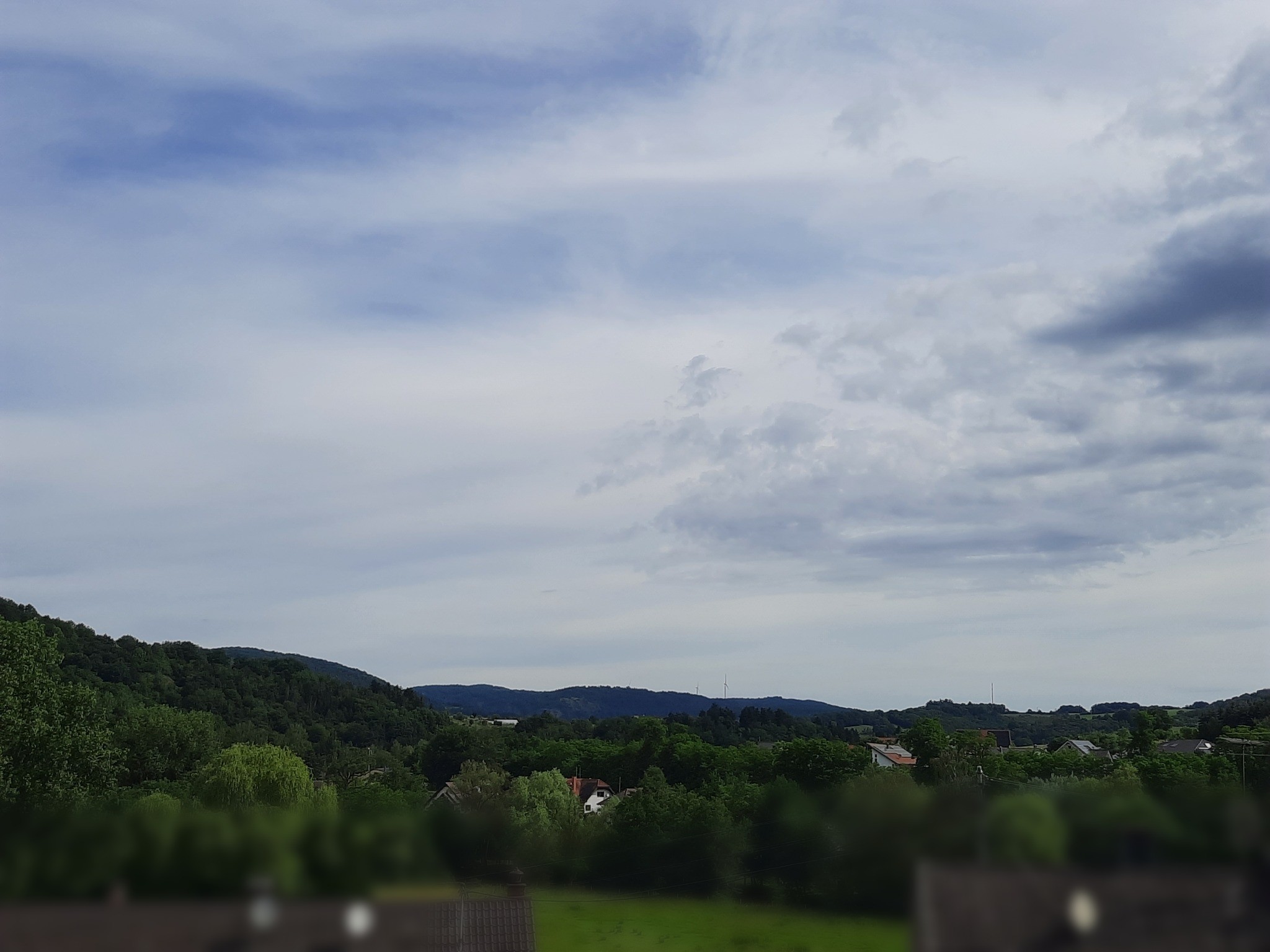 Blickrichtung vom Standort, anonymisiert